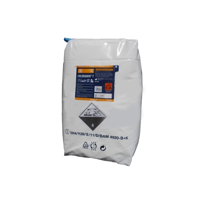 Cloramina T - Dezinfectant suprafete - Pulbere - 25 kg