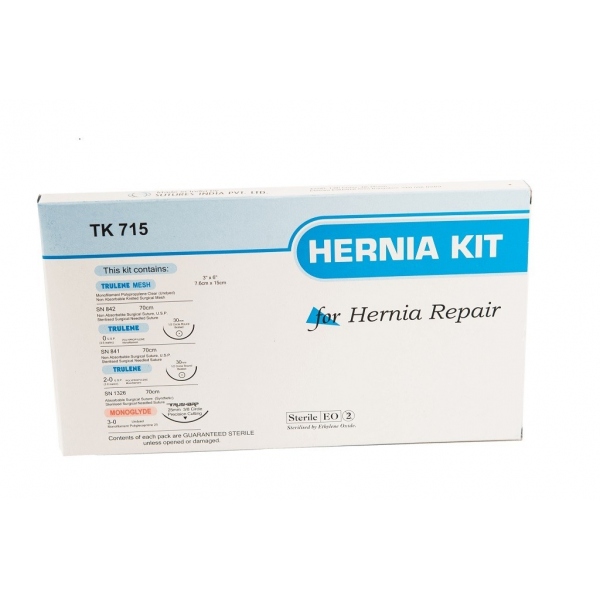 Kit steril pentru hernie 7,6 x 15 cm