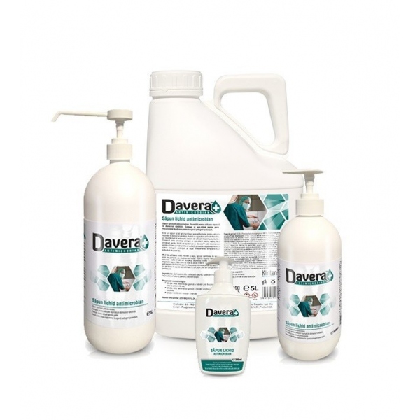 Davera Soap - Sapun lichid antimicrobian - 1 litru