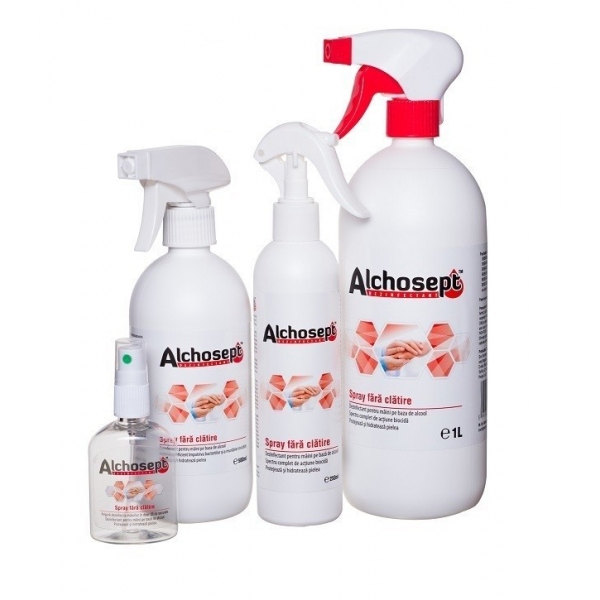 Alchosept - Dezinfectant maini si tegumente pe baza de alcool - 500 ml