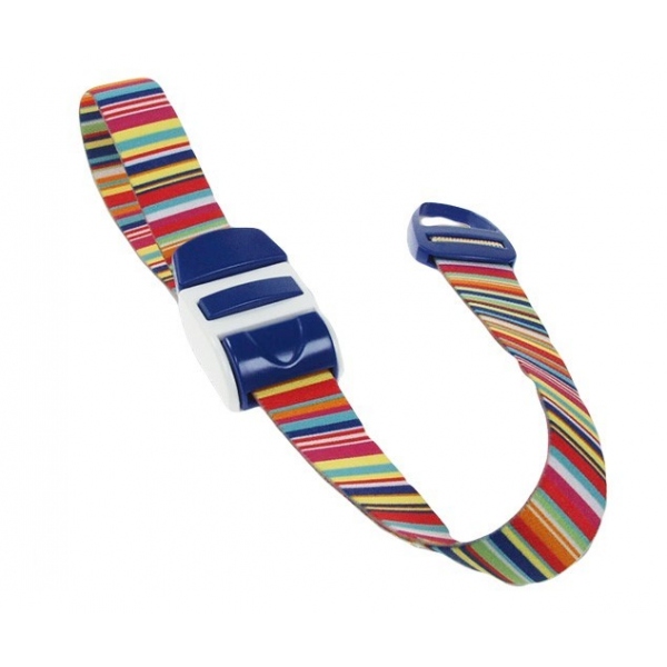 Garou, banda elastica cu dispozitiv de strangere - cu desene barcode blue