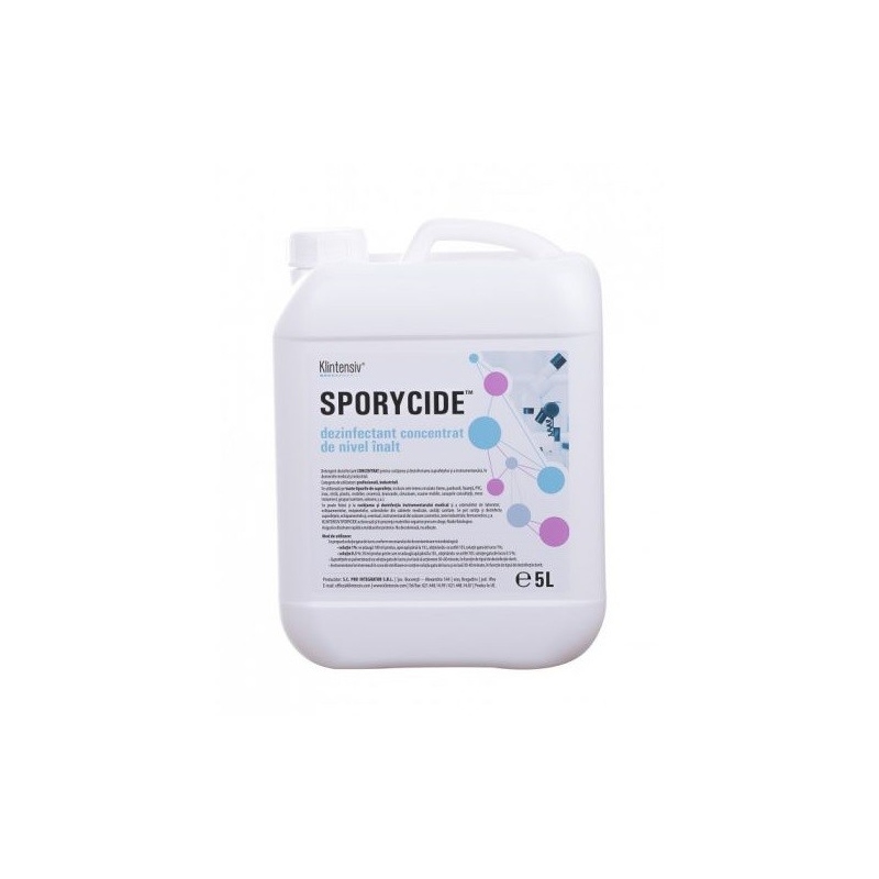 Sporycide - Dezinfectant concentrat de nivel inalt - 5 litri