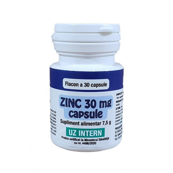 Zinc 30 mg - 30 capsule