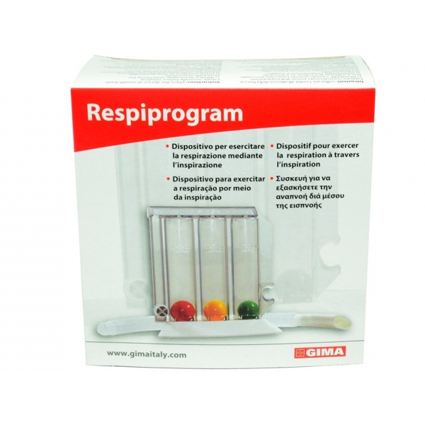 Dispozitiv de reabilitare respiratorie Respirogram