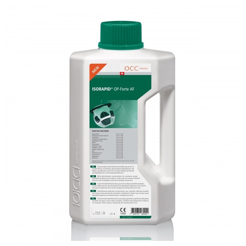 ISORAPID OP Forte AF - Dezinfectant concentrat pentru suprafete mari - 2 litri