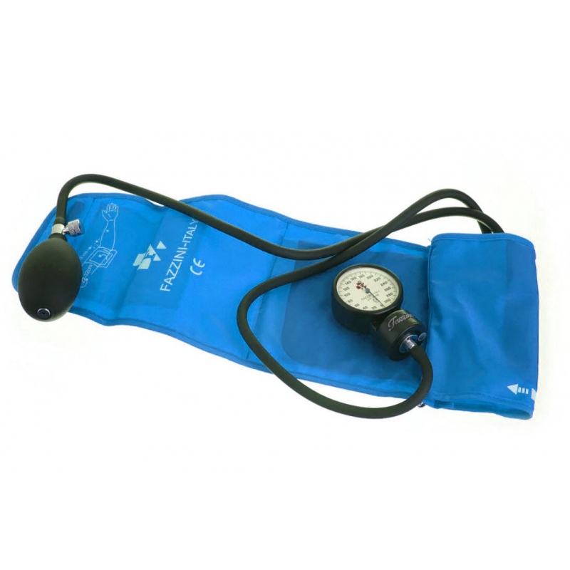 Tensiometru cu manometru fara stetoscop Fazzini - albastru