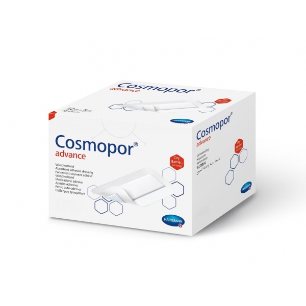 Cosmopor Advance - plasturi sterili - 7.2 x 5 cm - 25 buc