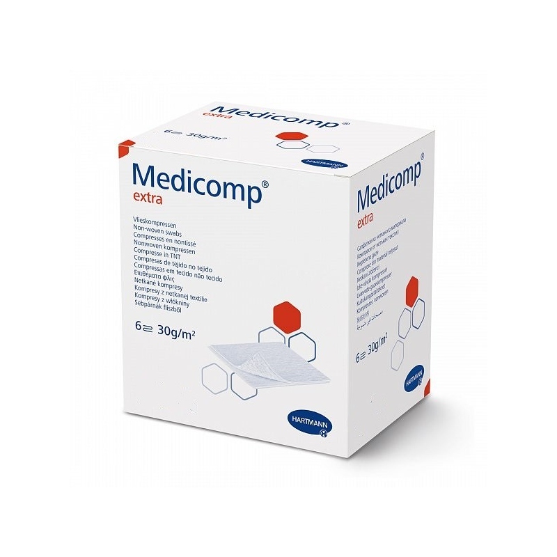 Medicomp Extra Sterile - Comprese netesut 10 x 20 cm - 25 buc