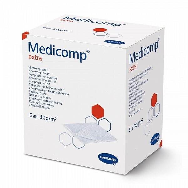 Medicomp Extra Sterile - Comprese netesut 7.5 x 7.5 cm - 25 buc
