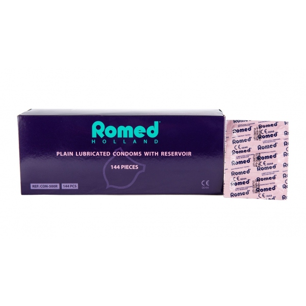 Prezervative lubrifiate - ROMED - 144 buc