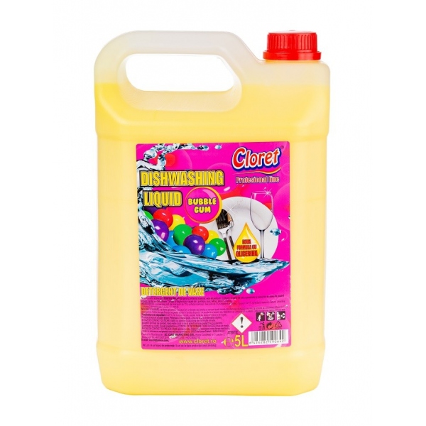 Detergent de vase Bubble Gum - 5 litri