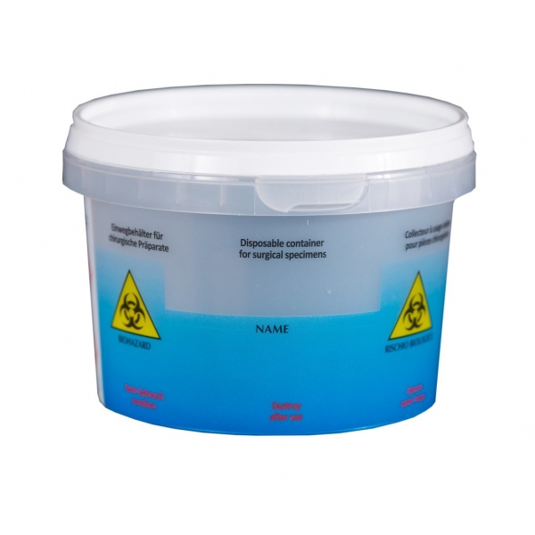 Recipient plastic pentru probe de anatomo-patologie si plasma - 2300 ml
