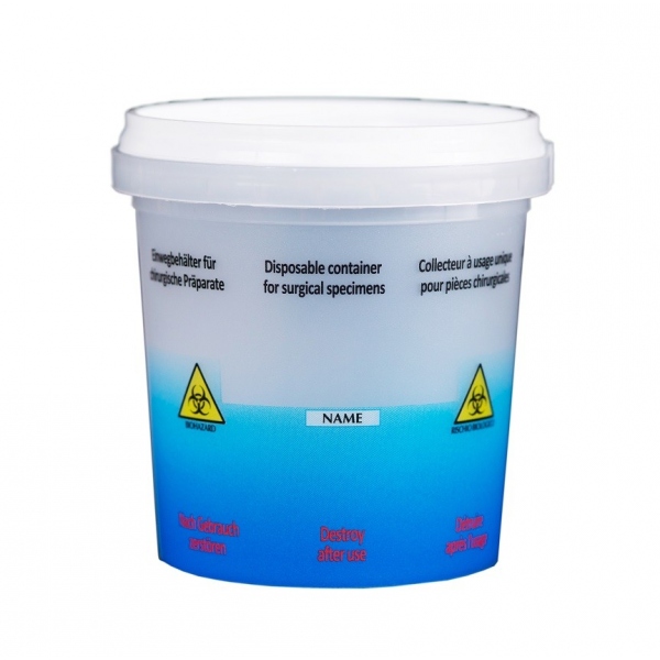 Recipient plastic pentru probe de anatomo-patologie si plasma - 500 ml