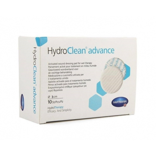 HydroClean Advance Pansament hidro-reactiv 3 cm - 10 buc