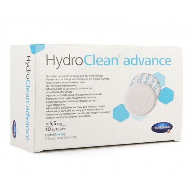 HydroClean Advance Pansament hidro-reactiv 5.5 cm - 10 buc