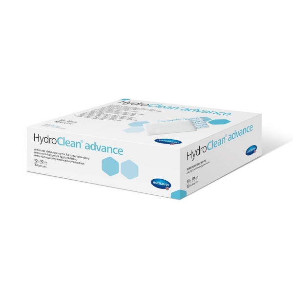 HydroClean Advance Pansament hidro-reactiv 10 x 10 cm - 10 buc
