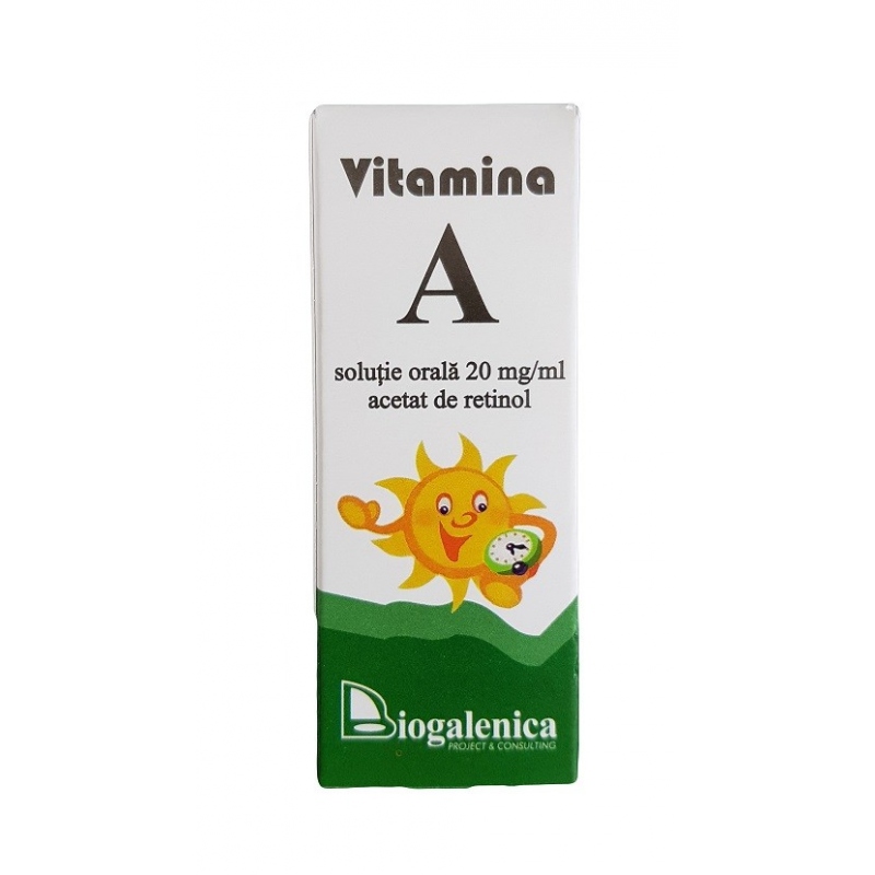 Vitamina A - solutie orala - 10 ml
