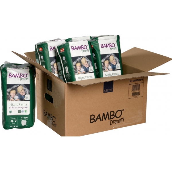 Bambo Dreamy - Scutece baieti 4 - 7 ani - 10 buc