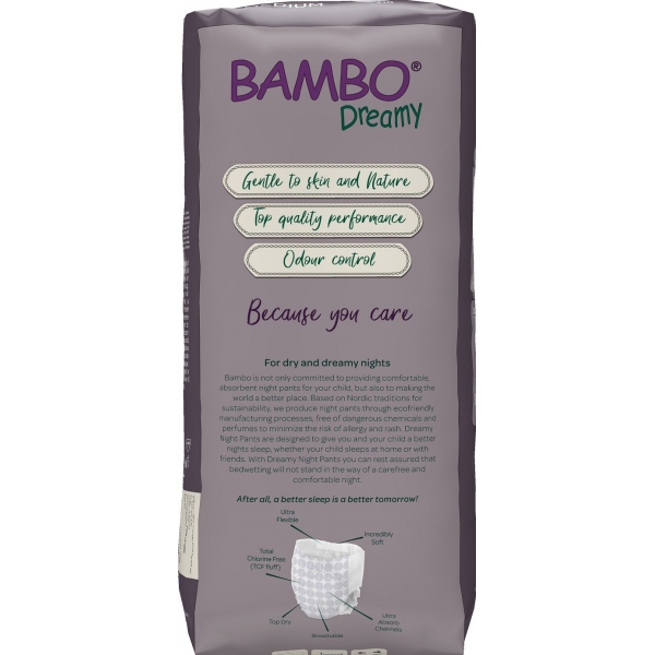 Bambo Dreamy - Scutece fete 4 - 7 ani - 10 buc