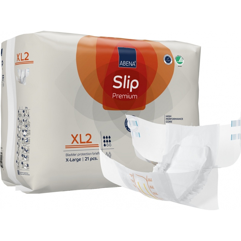 Abena Slip - Scutece incontinenta adulti premium - XL2 - 3400 ml - 21 buc