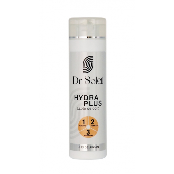 Hydra Plus - Lapte de corp 3 in 1 cu ulei de Argan Dr. Soleil - 250 ml