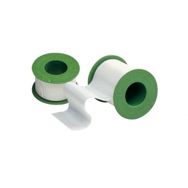 Omnisilk - Leucoplast la rola pe suport de matase - 2.5 cm x 9.2 m 2