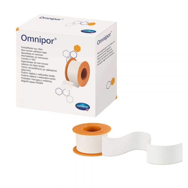 Omnipor - Leucoplast la rola pe suport netesut - 1.25 cm x 5 m