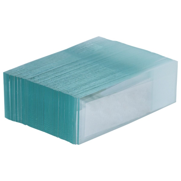 Lame Microscop matuite la un capat - 76 x 26 mm - 50 buc 2