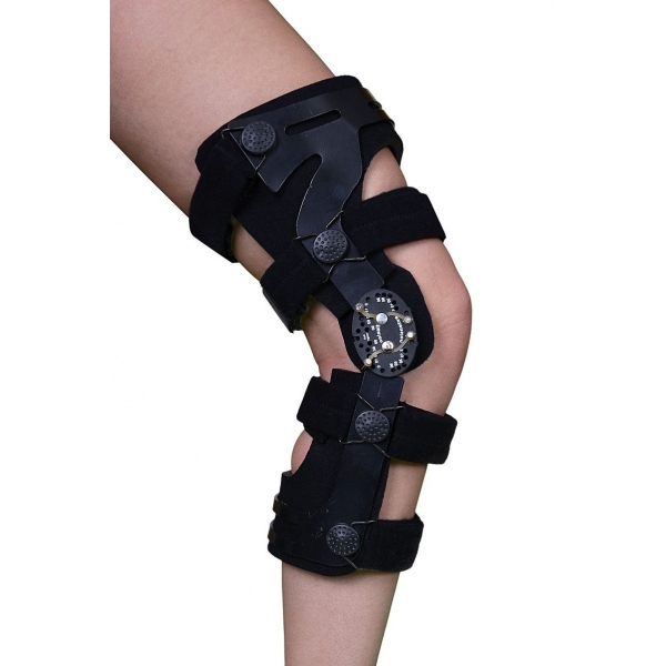 Orteza de genunchi fixa/mobila - cu unghi reglabil si suport dinamic - stang - BRK1014