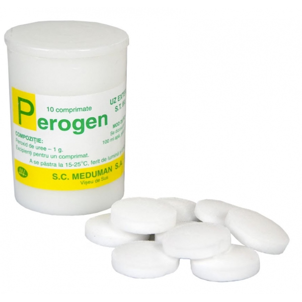 Perogen - dezinfectant plagi - 10 tablete