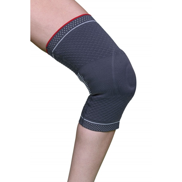 Orteza de genunchi mobila cu insertii laterale si suport rotulian - Knitted - BRK9103