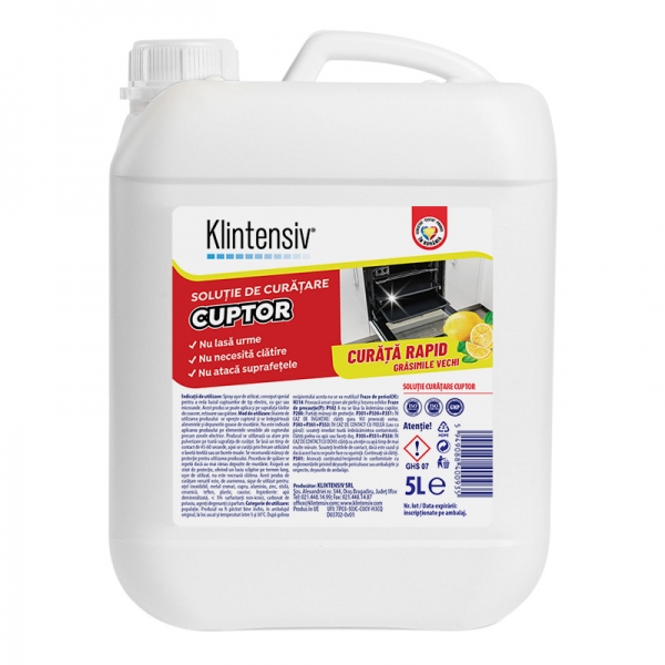 Solutie curatare cuptor Klintensiv® - 5 litri