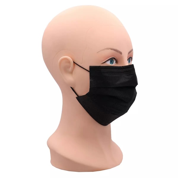 Masti medicale 3 straturi cu elastic IIR - COLORATE - 50 buc 2