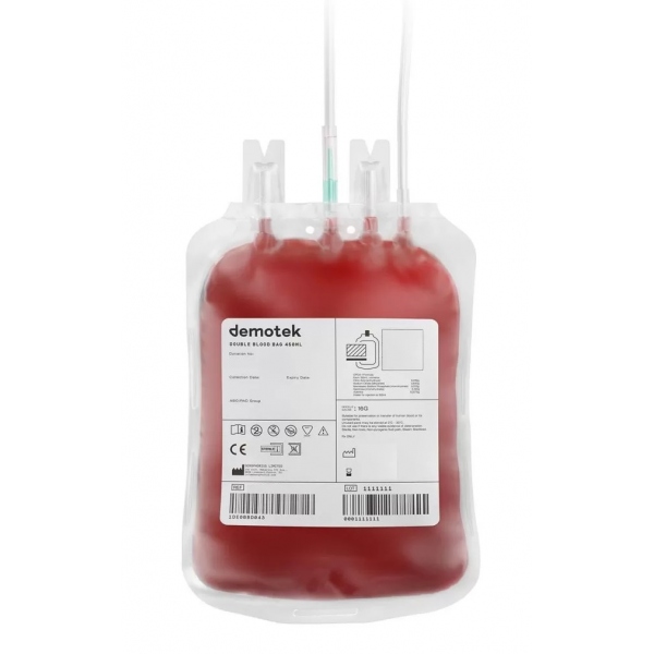Punga dubla de sange CPDA-1 - 450ml - ac 16G - 4 buc