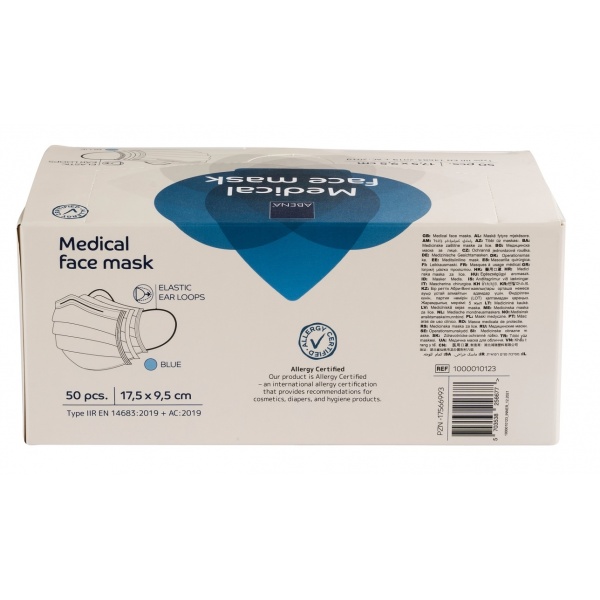 Masti medicale 3 straturi Abena IIR - 50 buc