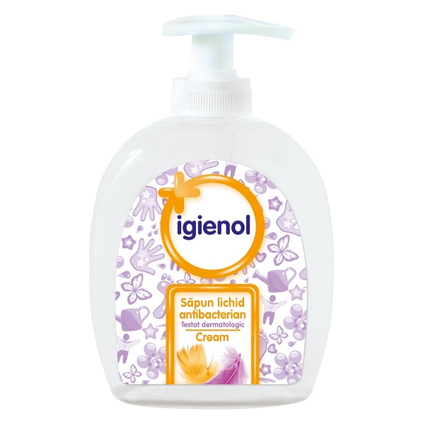 Igienol - Sapun lichid antibacterian - Cream - 300 ml