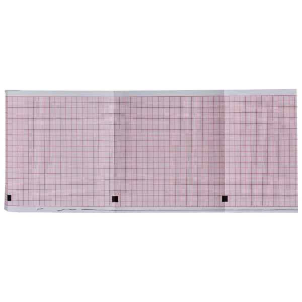 Hartie EKG la blat - 112 x 100 mm x 300 file caroiata 2