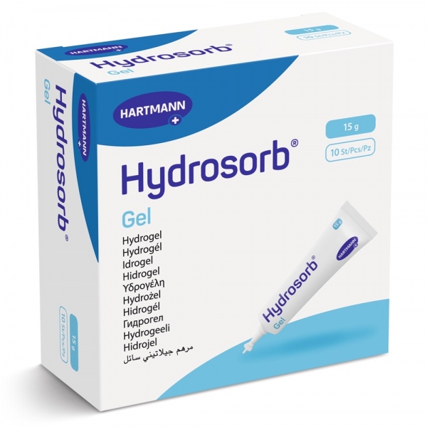 Hydrosorb Gel steril pentru tratamentul umed al plagilor - 15 gr - 10 buc 2