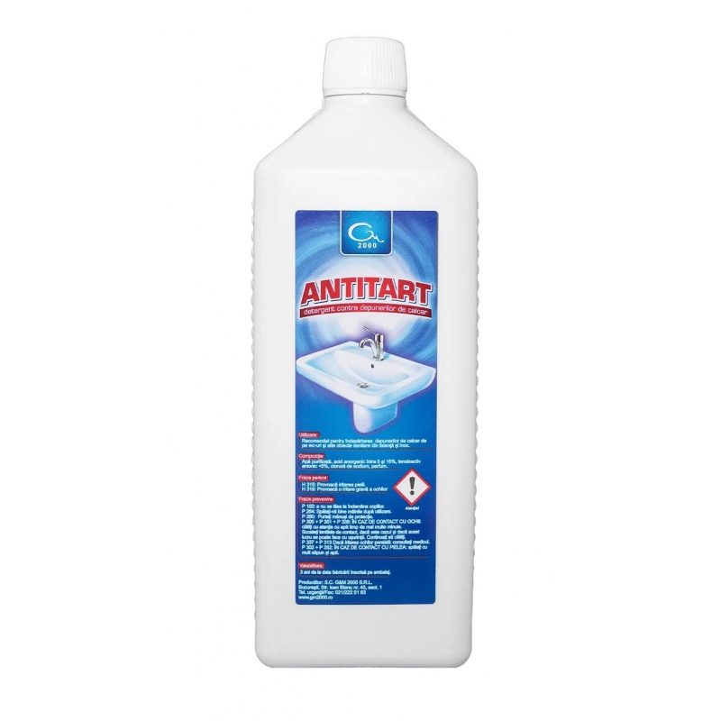 Antitart - Detergent contra depunerilor de calcar - 1 litru