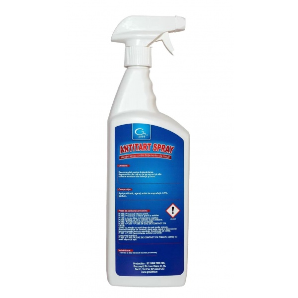 Antitart Spray - Detergent contra depunerilor de calcar - 1 litru 2
