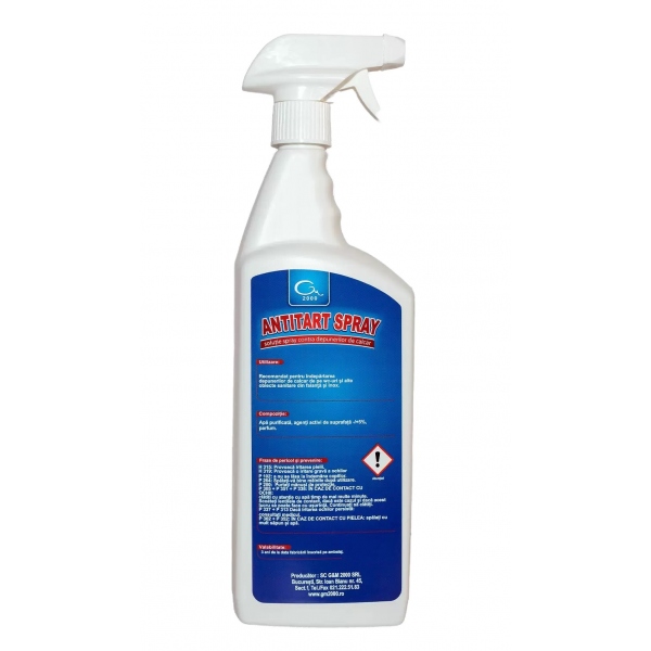 Antitart Spray - Detergent contra depunerilor de calcar - 1 litru