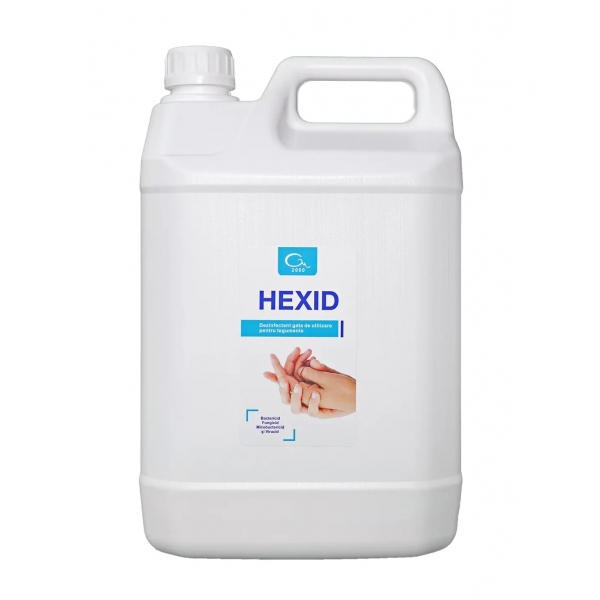 Hexid - Dezinfectant maini si tegumente cu alcool - 5 litri