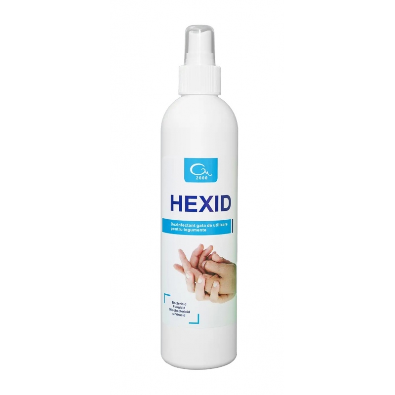 Hexid - Dezinfectant maini si tegumente cu alcool - 300 ml