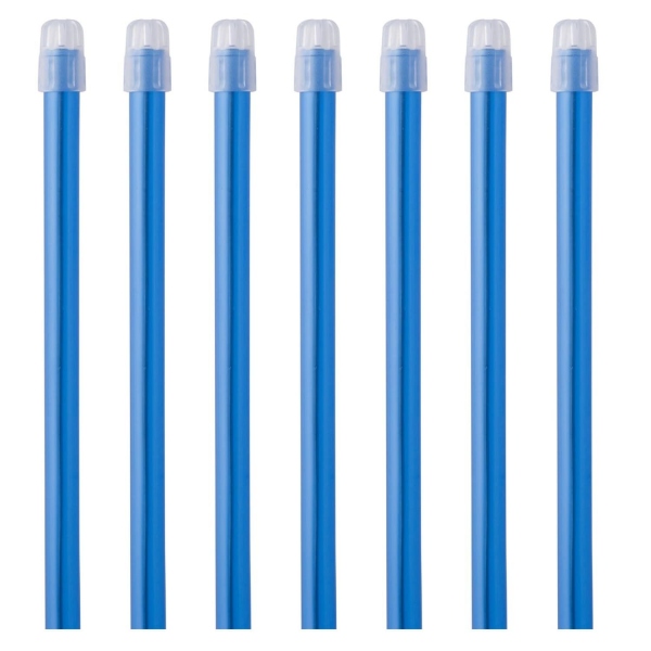 Aspiratoare saliva cu cap detasabil 15 cm - Albastru - 100 buc