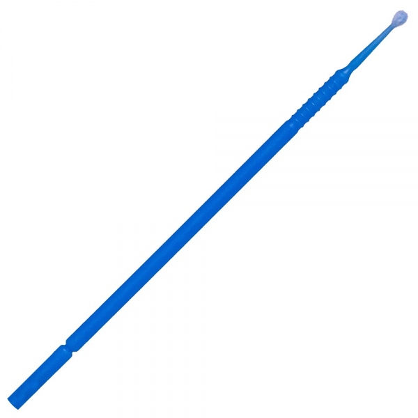 Microaplicatoare cu puf pentru bonding - L ( Albastru - 2 mm ) - 100 buc