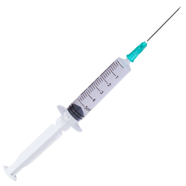 Seringi 5 ml cu ac 21G - 100 buc