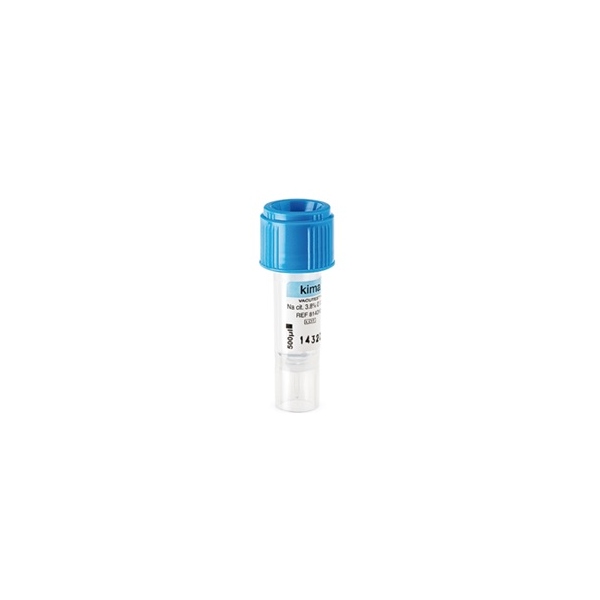 Microtainer Coagulare NaCitrat 3.2% 0.5 ml - Kima - 50 buc